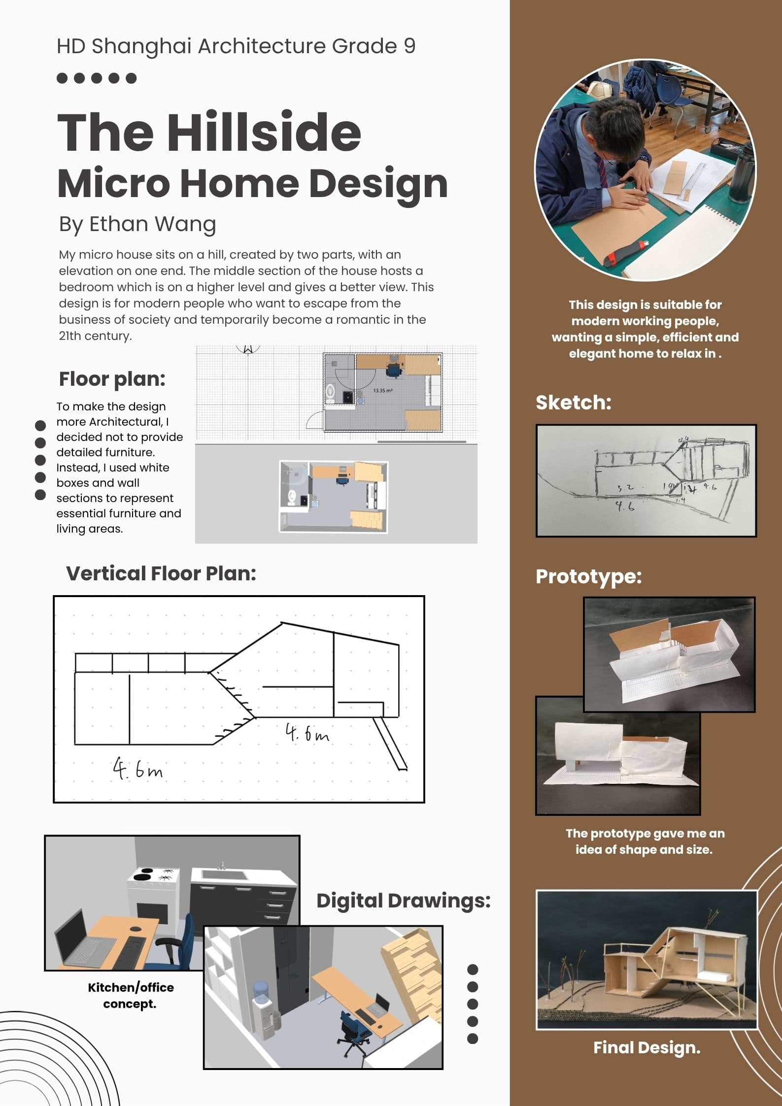 The HillSide project presentation poster